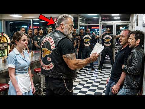 A Waitress Was Refused Her Tip by Thugs — Until 40 Hells Angels Blocked the Exit Door