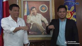 Courtesy Call of Mr. Alvin Hipolito 11/7/2016