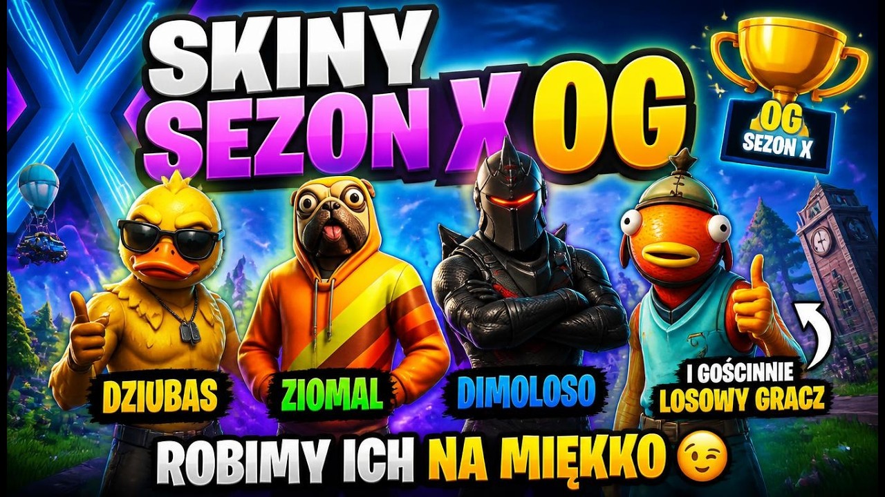 OG 🏆 Robimy ich na miękko 😉 Dziubas - Ziomal - Dimoloso i gościnnie losowy gracz 😀