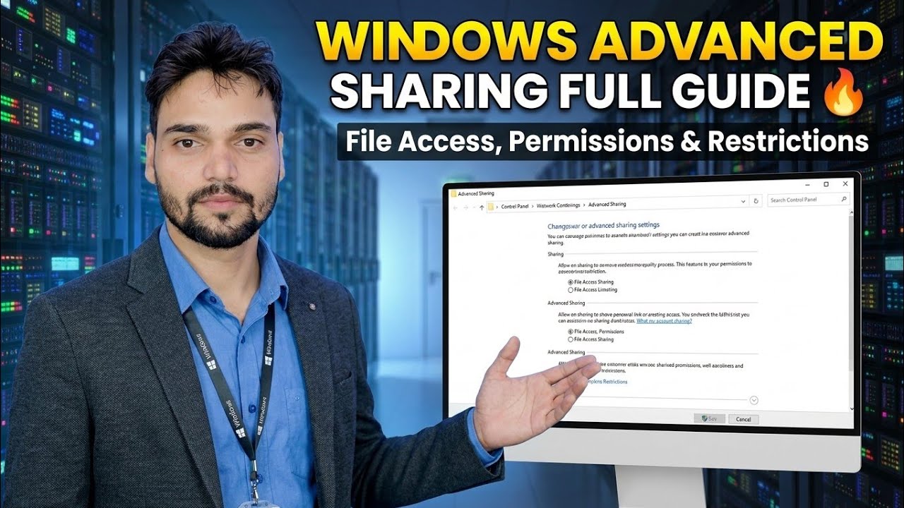 ⁣❤❤Control File Access Like IT Admin ⚡ Advanced Sharing ❤❤