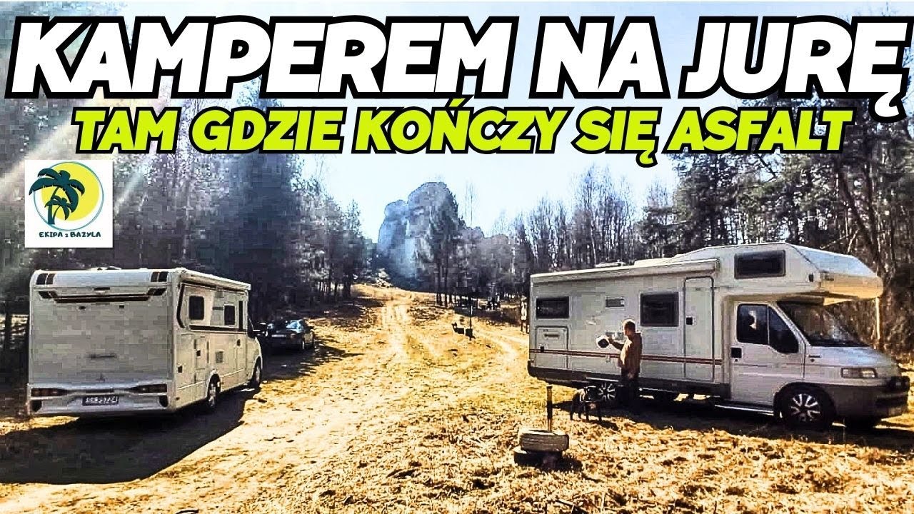 Pierwszy wyjazd nowym kamperem📌 Miejscówka na dziko pod Okiennikiem Wielkim 