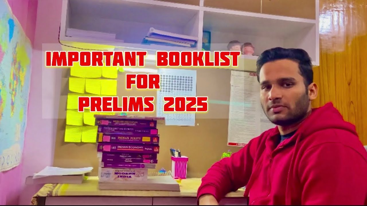 Important Booklist for UPSC Prelims 2025 | Monthly target based plan to ...