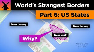 The World's Strangest Borders Pt 6: Wacky Us States