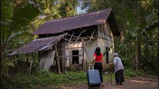 Download Lagu Het meisje besteedde een jaar aan het renoveren van het oude huis voor de oude vrouw. MP3