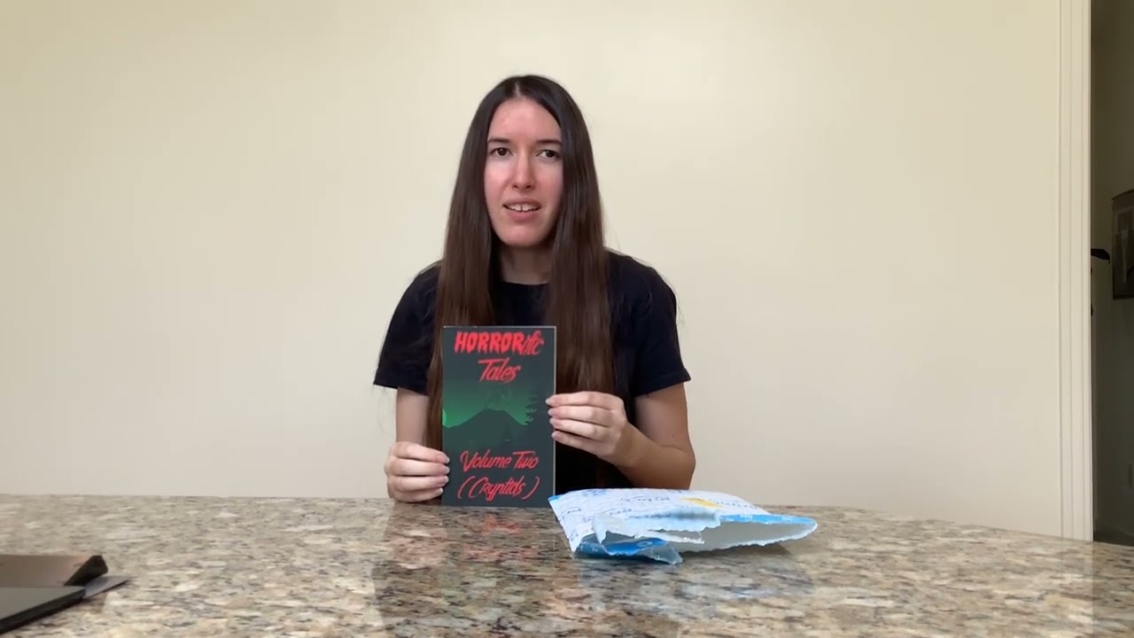 Opening My Copy of HORRORific Tales Volume 2: Cryptids by HORRORific Publishing
