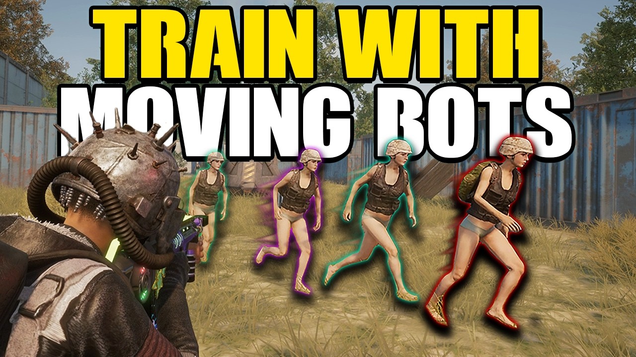 NEW UGC Training Maps WITH MOVING BOTS! | PUBG PC 2026