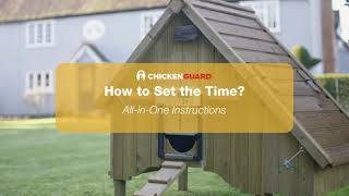 How to Set the Time - ChickenGuard All-in-One