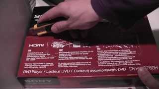 DVD Player Sony DVP-SR760H (film 088) - YouTube