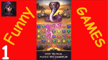 Gemstone Legends - tactical RPG adventure game Gameplay Walkthrough (Android,iOS) -  Part 1