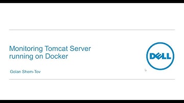 Monitoring Tomcat Application Server running on Docker