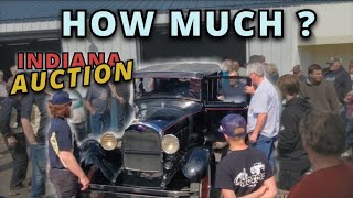Horse Drawn Hearse, Amish buggy, 1929 Model A and a  Cadillac Limousine Auction results