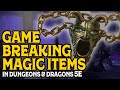 Broken Magic Items