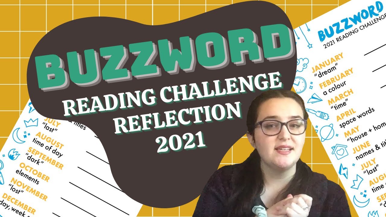 Buzzword Reading Challenge Reflection 2021 YouTube