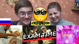 Jordindian - Exam Time | Official Music Video | Russian reaction