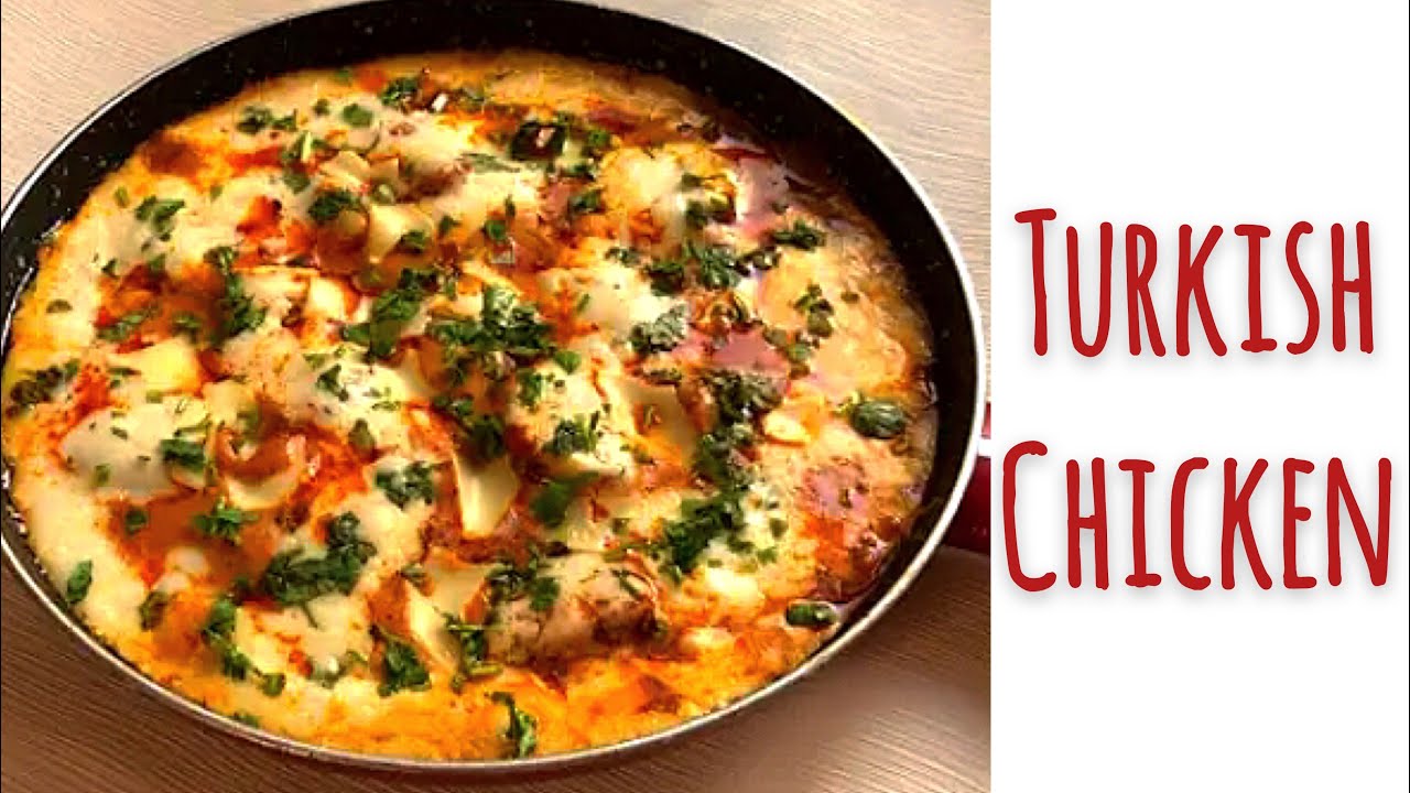 Turkish Chicken RecipeCreamy and Cheesy Chicken FoodCraves YouTube