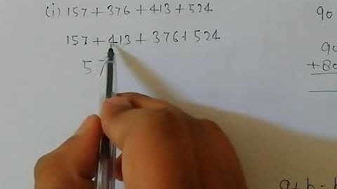 Addition by Suitable Rearrangement| class 6th| Chapter 2nd| Whole numbers|