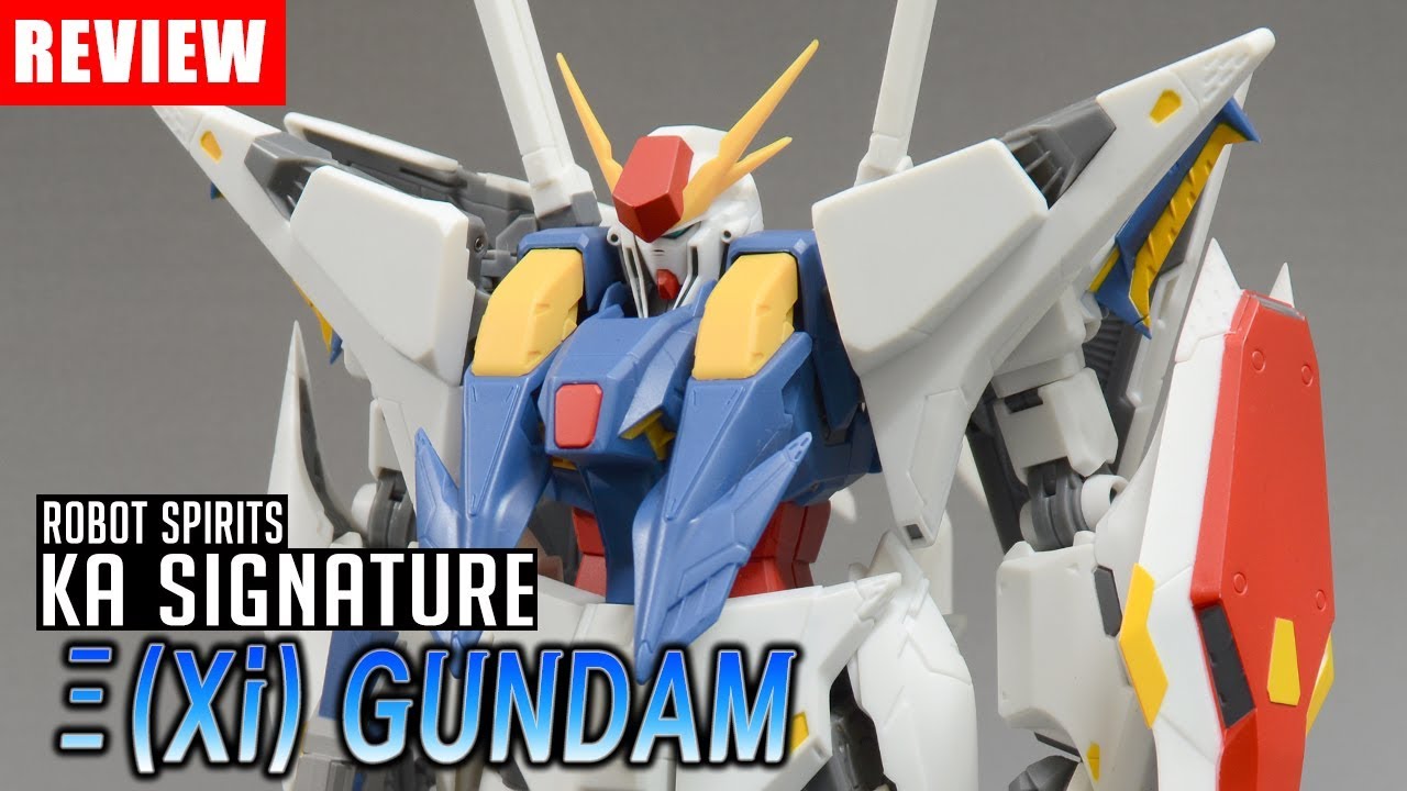 [REVIEW] 로봇혼 Ka 시그니처 크시 건담 / Robot Spirits Ka Signature Ξ Gundam - YouTube