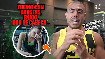 É normal sentir ânsia de vômito depois do treino?