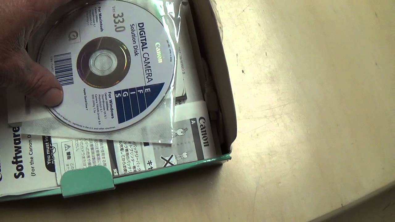 THRIFT STORE. Find Of The day. Canon Powershot camera. YouTube