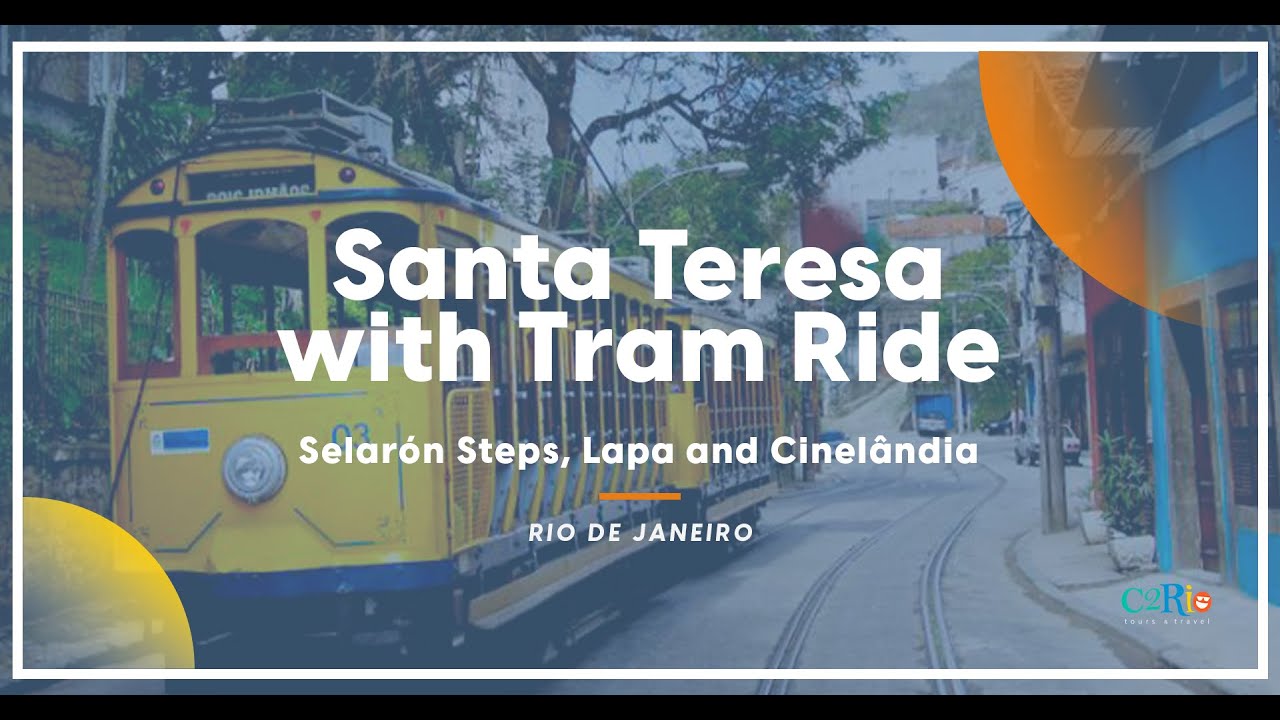 Santa Teresa Lapa and Cinelândia with Tram Ride and Selarón Steps