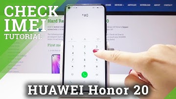 How to Check IMEI in HUAWEI Honor 20 - Locate IMEI & Serial Number