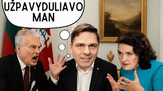 Adomavičius pasišaipė iš Dianos Nausėdienės kalbos: 'Norėjo mane perspjauti!' #gitanasnauseda