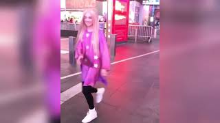 Poppy in Times Square