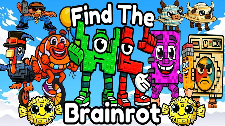 Find the Brainrot 🎮 How to Get 8 New Brainrots 🎮 Roblox 🎮 Complete 272 Brainrots