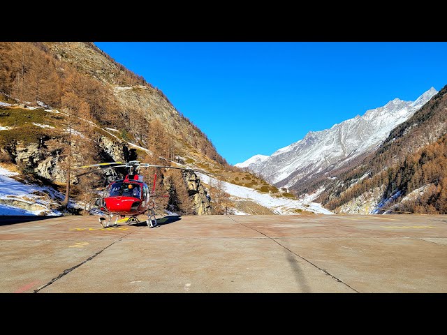Air Zermatt Helicopter Flight Above the Swiss Alps — The Travel Authority (video thumbnail)