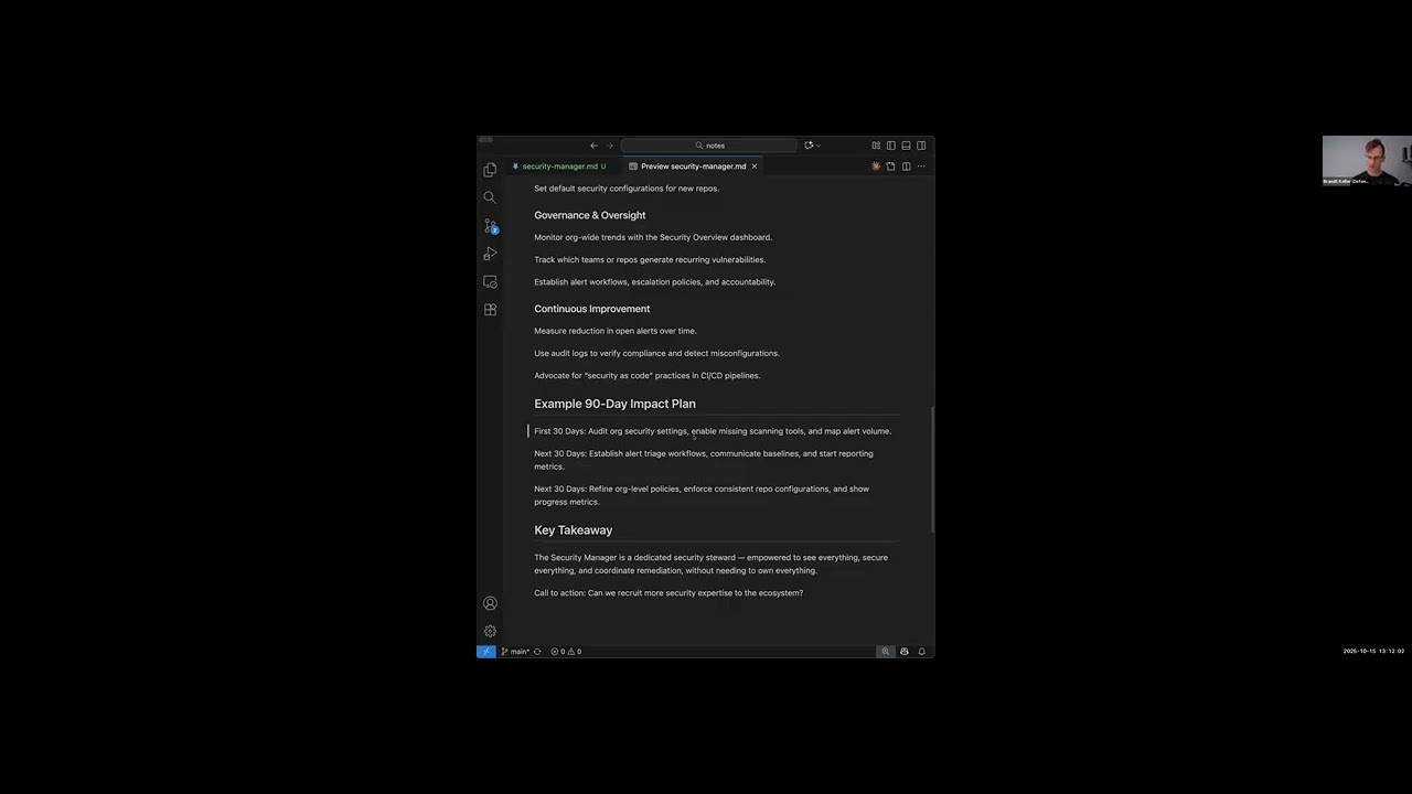 TAG Security and Compliance General Meeting (Americas) - 2025/10/15
