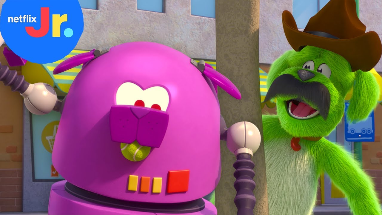 Frank Beans Steal Helpbot Go Dog Go Netflix Jr YouTube Frank Beans Steal Helpbot Go Dog Go Netflix Jr YouTube