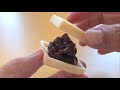 Eating Japanese traditional sweets Wagashi "Monaka" (ASMR)
