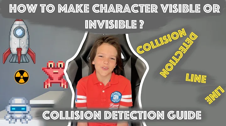 How to make your game character visible or hidden. Collision Detection Guide | Line - Line