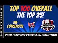 Fantasy Football Rankings 2020  - Top 100 Overall Fantasy Football Players - Players 1-25