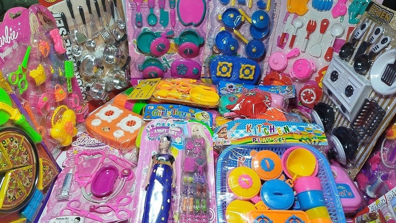 3 minutes satisfying with unboxing hello kitty snerio playset | Asmr (no music)