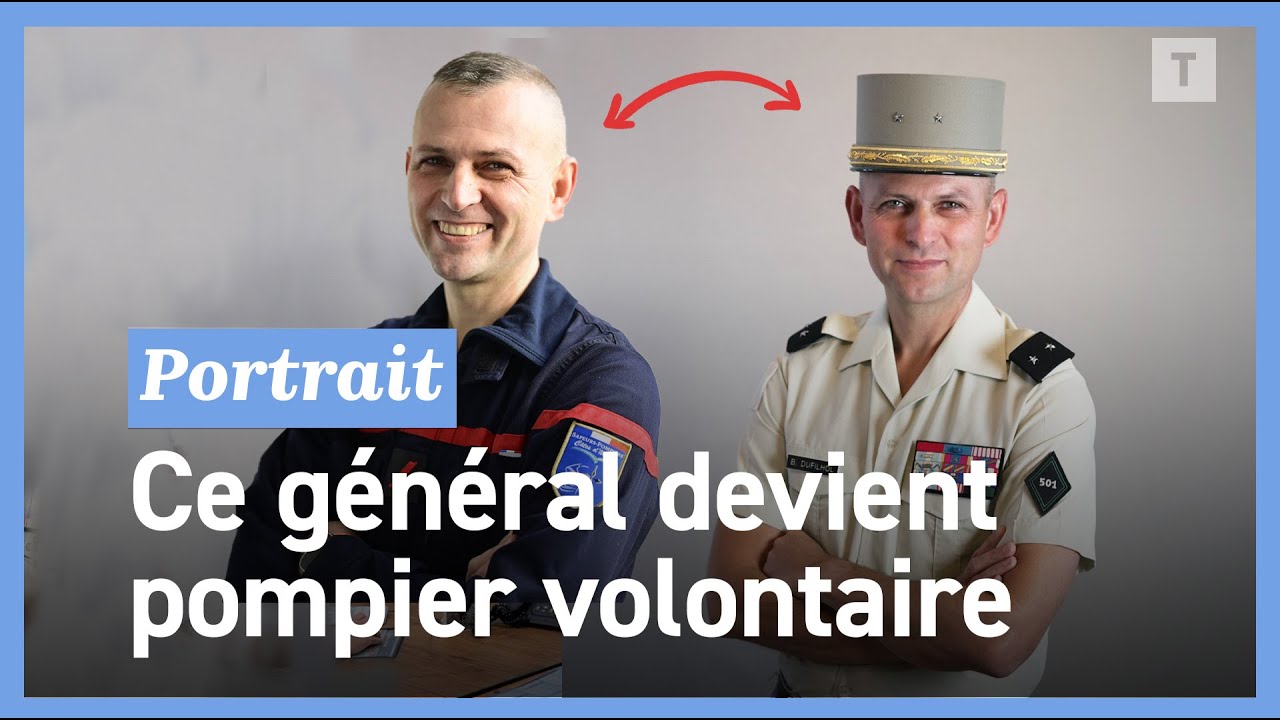 Ce général breton de l’Armée de terre réalise son rêve chez les pompiers