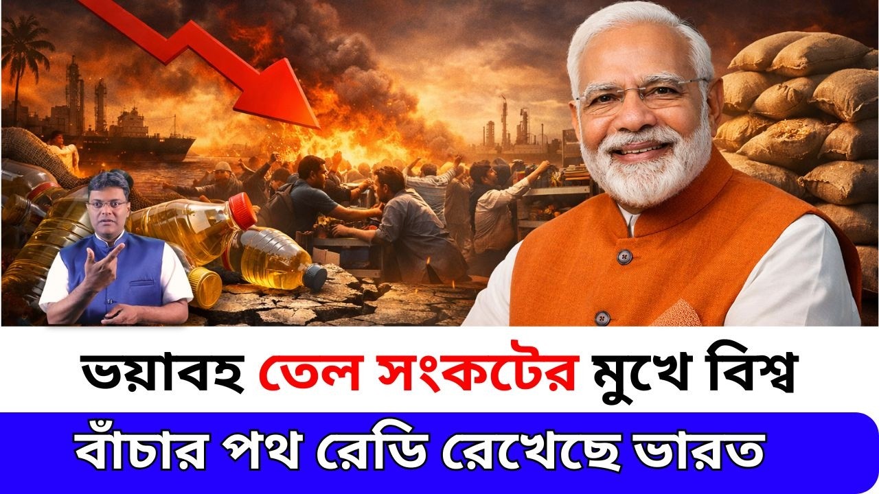 ভয়াবহ তেল সংকটের মুখে বিশ্ব,বাঁচার পথ রেডি রেখেছে ভারত।The world is facing an oil crisis।santanu