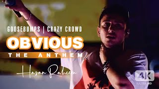 Obvious – The Anthem | Hasan Raheem | LIVE  #hasanraheem #pakistanimusic #concertvibes