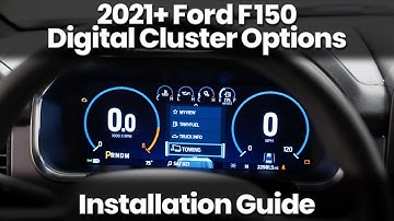 2021-2023 Ford F-150 - 12″ Full Digital Speedometer Cluster Upgrade Install Guide - Infotainment.com