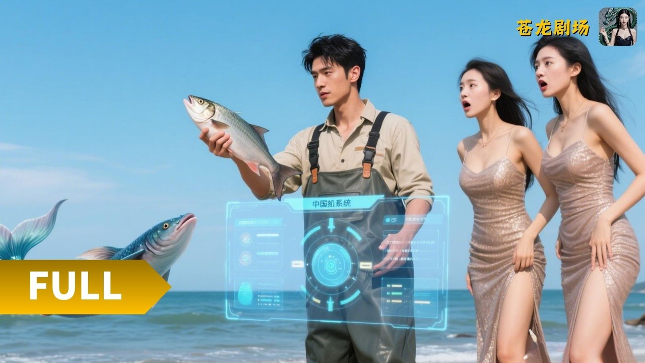 【Multi SUB】《说好赶海致富，你却钓了美人鱼》（全集）开局穿越成渔村万人嫌的小混混，觉醒赶海系统后，我靠系统成功逆袭成富豪，还抱得美人归！#最火短剧推荐#短剧全集 #热血 #逆袭