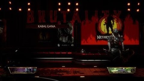 Mortal Kombat 11 kabal #302 Vs NOOB SAIBOT brutality