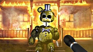 GOLDEN FREDDY y La NOCHE FINAL - Five Nights at Freddy's 2 Doom Mod REMAKE ( FNAF Game) 