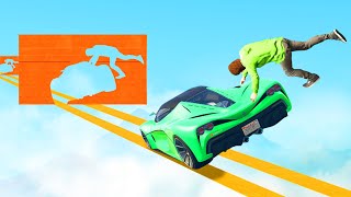 картинка: БРАТИШКА ДЕРЖИСЬ ЗА МАШИНУ! Я и ТОЛЯ ПРОХОДИМ НЕОБЫЧНЫЙ ПАРНЫЙ ПАРКУР! (GTA 5 Смешные Моменты)