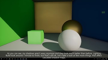 UE4 tutorial: Realistic baked lighting for videogames