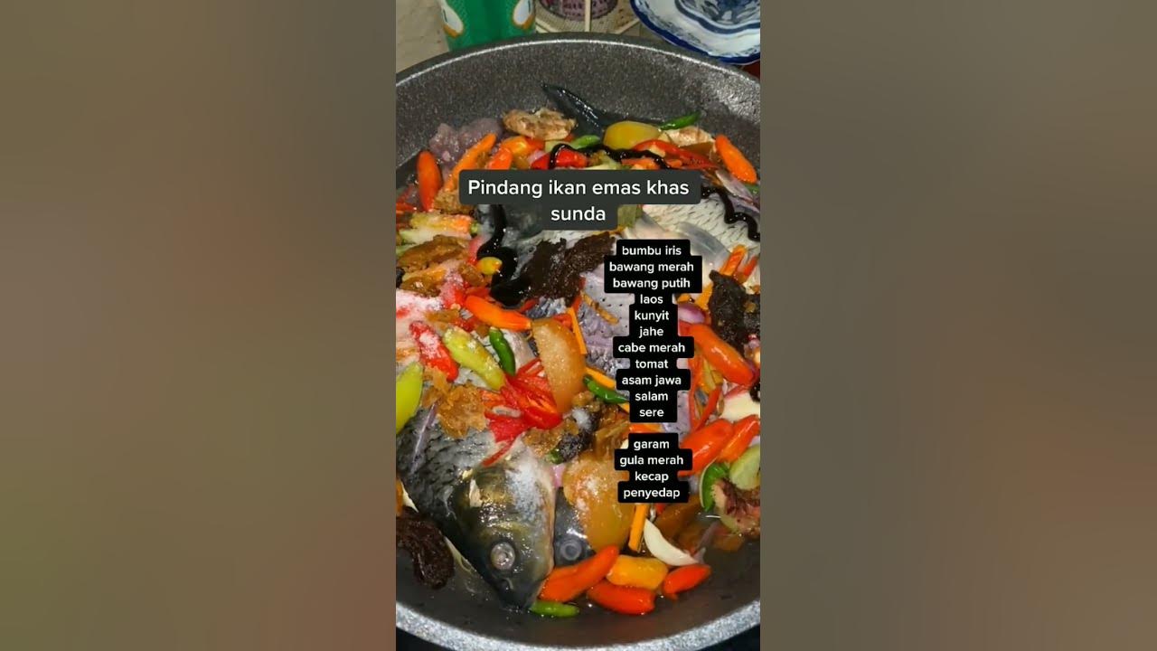 bikin pindang ikan mas khas sunda #shorts #resep #resepmasakan #resepmudah #kuliner