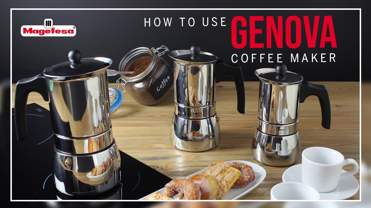 Cafetera MAGEFESA GENOVA estilo italiano - Menajeando