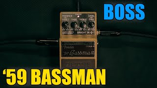 BOSS | '59 BASSMAN | Demo - YouTube