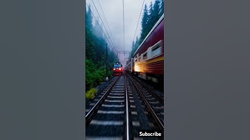 ⚠️ AI generated. train #train #traincrash train crash. train videos.