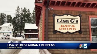 Popular Lake Placid restaurant Lisa G's back open