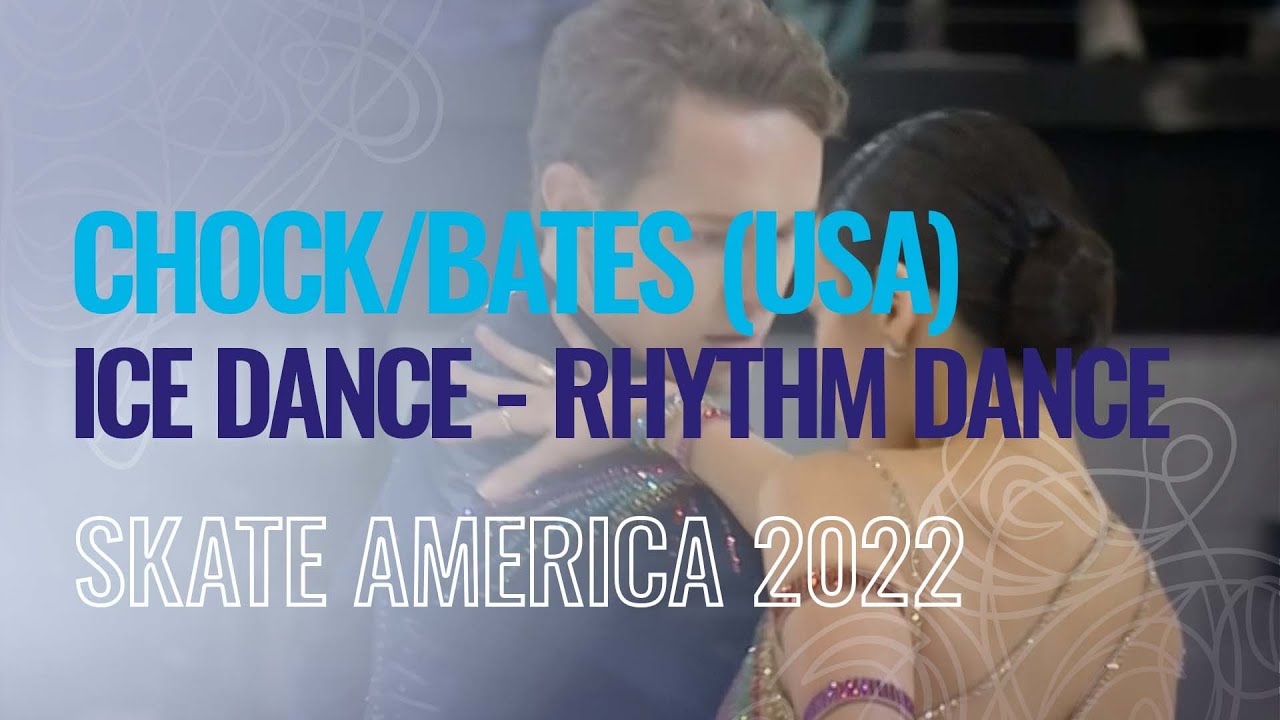 CHOCK / BATES (USA) Ice Dance Rhythm Dance Norwood 2022 GPFigure